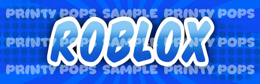 Roblox - DIGITAL Word Face Painting Menu Card